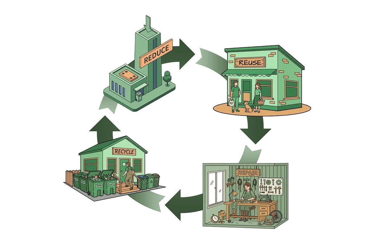 découvrez les principes de l'économie circulaire, un modèle durable visant à réduire les déchets et à optimiser l'utilisation des ressources pour préserver l'environnement.